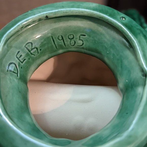 Ceramic Christmas Tree Vintage Napkin Holder - Picture 6 of 7